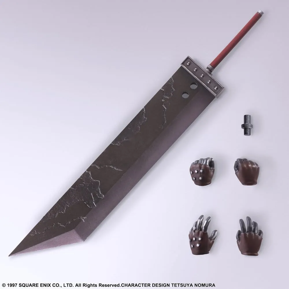 Final Fantasy VII Bring Arts Action Figure Cloud Strife Digital Plus Edition 15 cm